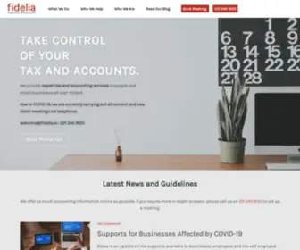 Fidelia.ie(Accounts and Tax) Screenshot