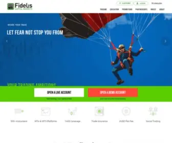 Fideliscm.com(Home Page New) Screenshot
