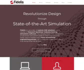 Fidelisfea.com(Fidelis Engineering Associates) Screenshot