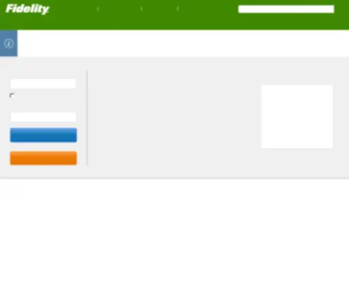 Fidelity.com(Fidelity International Usage Agreement) Screenshot