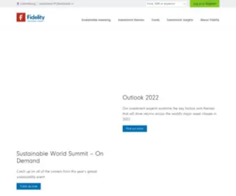 Fidelity.lu(Global investment solutions) Screenshot