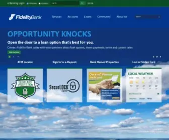 Fidelitybanker.com(Fidelity Bank) Screenshot