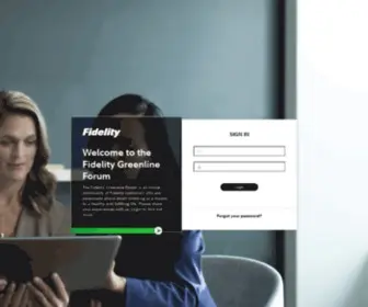 Fidelitygreenlineforum.com(Fidelitygreenlineforum) Screenshot