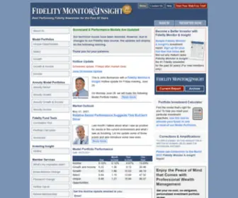 Fidelityinsight.com(Fidelity Monitor & Insight) Screenshot