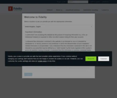 Fidelityinstitutional.com(Fidelity International) Screenshot