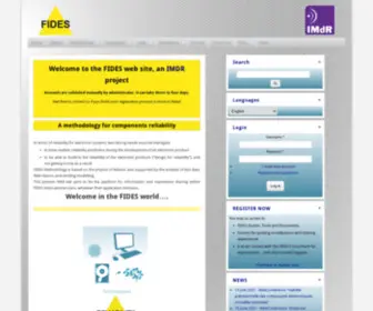 Fides-Reliability.org(A methodology for components reliability) Screenshot