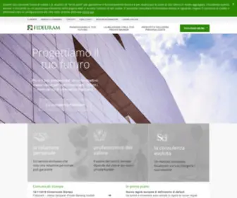 Fideuram.it(Private banking) Screenshot