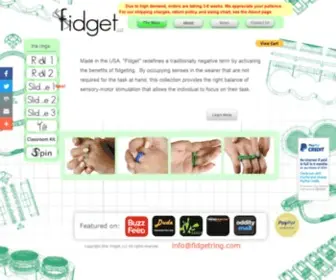 Fidgetring.com(Fidgetring) Screenshot