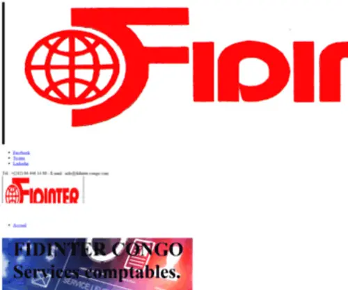 Fidinter-Congo.com(Fidinter Congo) Screenshot
