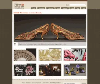 Fidmmuseum.org(FIDM Museum and Galleries) Screenshot