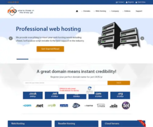 Fido.org(Quality Web Hosting sinceWe provide solid web hosting & domain registration services) Screenshot