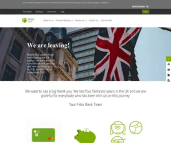 Fidorbank.uk(Fidor Bank) Screenshot