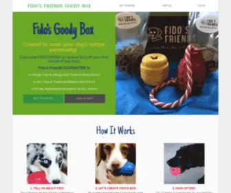 Fidos-Friends.com(Fido's Friends Goody Box) Screenshot