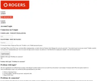 Fidosalesassist.ca(Rogers) Screenshot