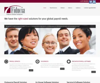 Fiduciaglobal.com(International Payroll Software & Services) Screenshot