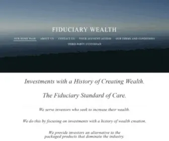 Fiduciarymn.com(FIDUCIARY WEALTH) Screenshot