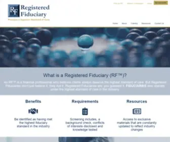 Fiduciaryregistry.com(Fiduciaryregistry) Screenshot