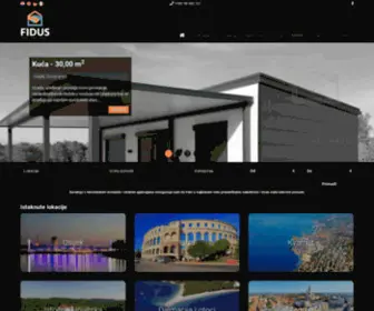Fidus.com.hr(Agencija za nekretnine) Screenshot