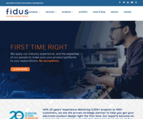 Fidus.com(Fidus Systems Inc) Screenshot