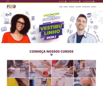 Fieb.edu.br(Reescrevendo a História) Screenshot