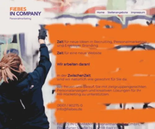 Fiebes.de(Integrierte Lösungen für Personalmarketing und Rekrutierung) Screenshot