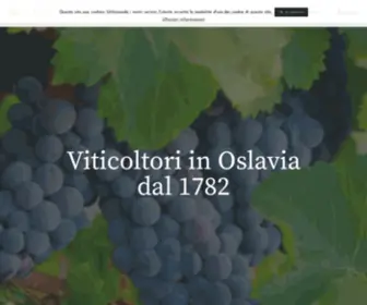 Fieglvini.com(Fiegl produce vini del Collio bianchi e rossi dal 1782) Screenshot