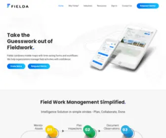 Fielda.com(Field Services Management) Screenshot