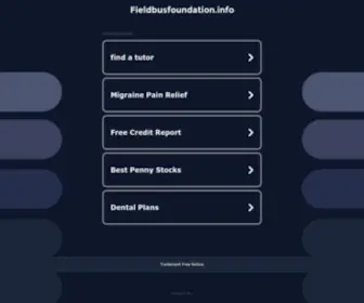 Fieldbusfoundation.info(Fieldbusfoundation info) Screenshot