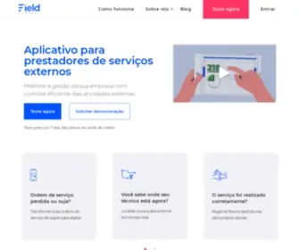 Fieldcontrol.com.br(O aplicativo para prestadores de serviços externos) Screenshot