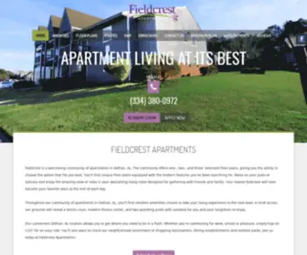 Fieldcrestapt.com(Apartments in Dothan) Screenshot