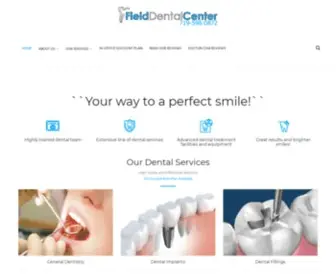 Fielddentalcenter.com(My Site) Screenshot