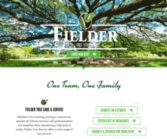 Fieldertree.com(Fielder Tree Service) Screenshot