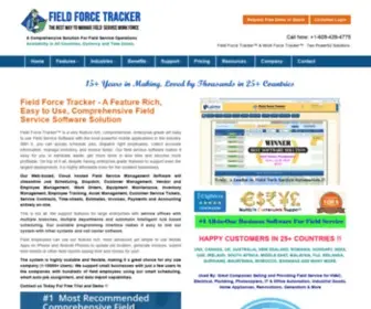 Fieldforcetracker.com(The Best Field Service Software 2024) Screenshot