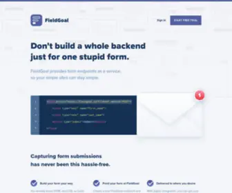 Fieldgoal.io(FieldGoal) Screenshot