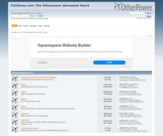 Fieldlines.com(The Otherpower discussion board) Screenshot