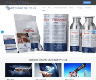 Fieldphos.com(Manufacturers of Aluminum Phosphide tablets) Screenshot