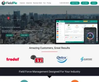 Fieldpie.com(Take Total Control of Your Field Operations) Screenshot
