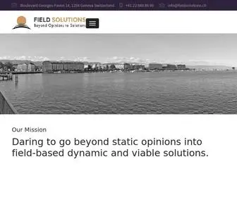 Fieldsolutions.ch(Field Solutions) Screenshot