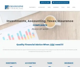 Fieldstonefinancialinc.com(Fieldstone Financial) Screenshot