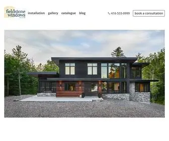 Fieldstonewindows.com(Windows and Doors) Screenshot