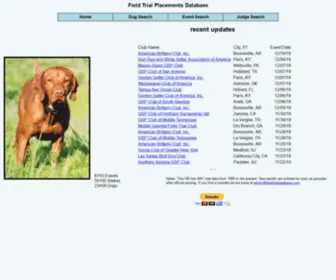Fieldtrialdatabase.com(Fieldtrialdatabase) Screenshot