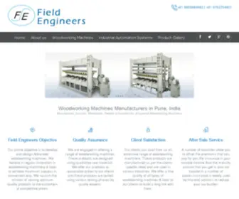 Fieldwoodworkingmachines.com(Woodworking Machines India) Screenshot