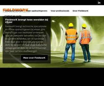 Fieldwork.nl(FieldworK brengt twee werelden bij elkaar) Screenshot