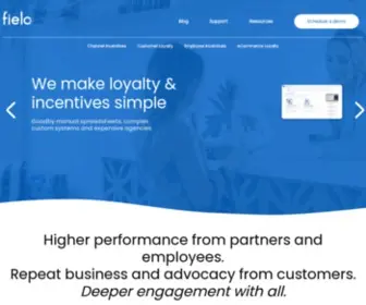 Fielo.com(#1 Salesforce app for loyalty and incentive programs) Screenshot