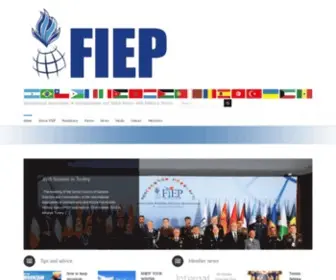 Fiep.org(International Association of Gendarmeries and Police Forces with Military Statues) Screenshot