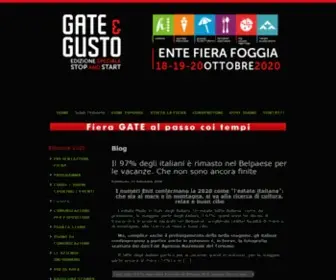 Fieragate.it(Fiera GATE & Gusto) Screenshot