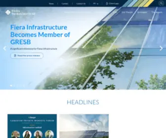 Fierainfrastructure.com(Fiera Infrastructure) Screenshot