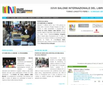 Fieralibro.it(Salone Internazionale del Libro di Torino) Screenshot