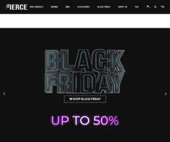 Fierce-Sportswear.com(Fierce Sportswear) Screenshot