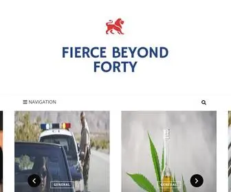 Fiercebeyondforty.com(Fierce Beyond Forty) Screenshot